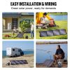 VEVOR Portable Monocrystalline Solar Panel 200W Foldable ETFE Solar Charger kit