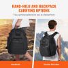 Tactical Backpack 25L Military Backpack with Molle Mode & Sponge Pad Black
