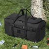 Tactical Duffle Bag 100L Gym Bag Duffle with Molle Design and Multi-mesh Bag, for workouts, cycling, gym sessions, beach trips, swimming pools