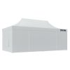 VEVOR 10x20 FT Pop up Canopy with Removable Sidewalls, Instant Canopies Portable Gazebo & Wheeled Bag, UV Resistant Waterproof