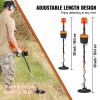 VEVOR Metal Detector for Adults & Kids, 8 Inch Waterproof Search Coil with High Accuracy Pointer Display, Adjustable 38''-49'' Gold Detector