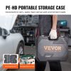 VEVOR Socket Set, 1/4" and 3/8" Drive Socket and Ratchet Set, 6-Point Socket Opening, 106 Pcs Tool Set SAE and Metric, Deep and Standard Sockets