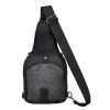 Tactical Sling Bag 10L Military Rover Shoulder Sling Backpack Black, for Men, Outdoor Military Rover Shoulder Sling Chest Pack MOLLE system