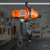 VEVOR Electric Chain Hoist Single Phase Crane Hoist 2200 lbs Load 10 ft Lifting