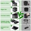 Portable Toilet for Car Camping Boating Hiking Outdoor Travel Potty with Carry Bag Foldable Emergency Toilet with Lid Trash Bags