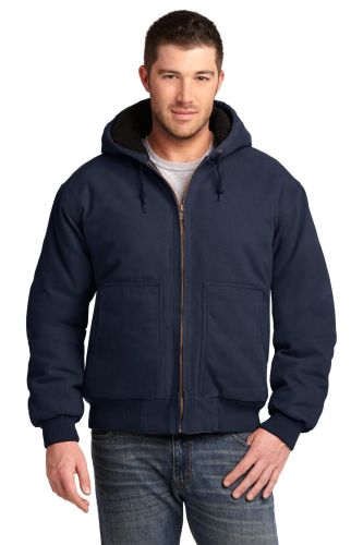 CornerStone Washed Duck Cloth Insulated Hooded Work Jacket CSJ41