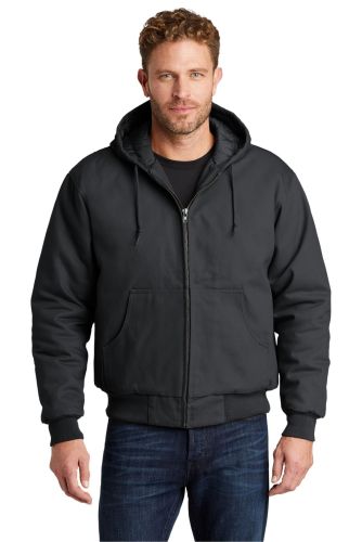 CornerStone Duck Cloth Hooded Work Jacket J763H